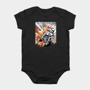 Motorcycle Racing Baby Bodysuit